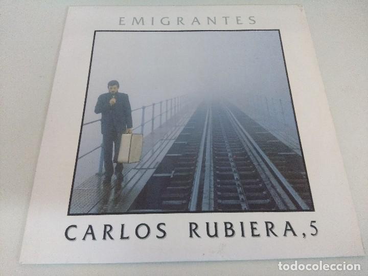 Discos de vinilo: VINILO/CARLOS RUBIERA/EMIGRANTES. - Foto 1