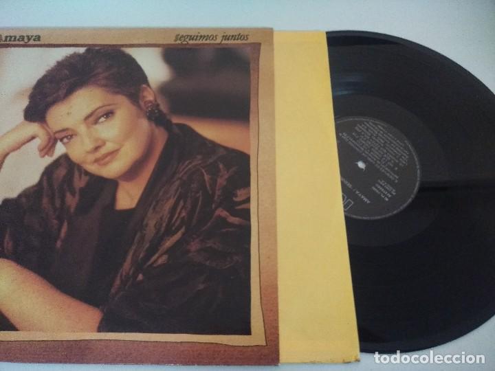 Discos de vinilo: VINILO/AMAYA/SEGUIMOS JUNTOS. - Foto 2