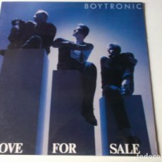 Discos de vinilo: BOYTRONIC ‎– LOVE FOR SALE 1988, BLANCO Y NEGRO