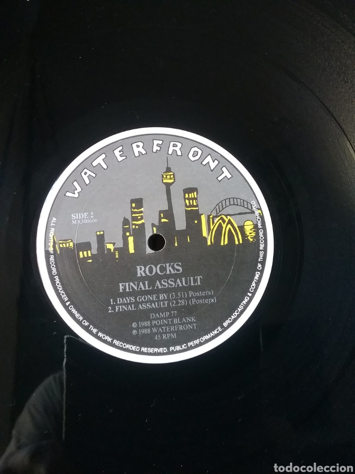 Discos de vinilo: ROCKS 1986 Original WATERFRONT . Australia - Foto 5
