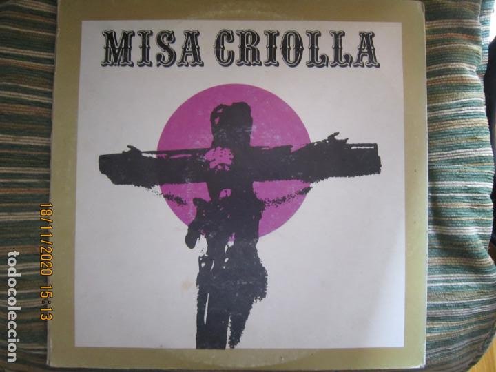Discos de vinilo: LOS FRONTERIZOS - MISA CRIOLLA LP - ORIGINAL ARGENTINO - PHILIPS RECORDS 1965 - GATEFOLD COVER - - Foto 2 - 225268536