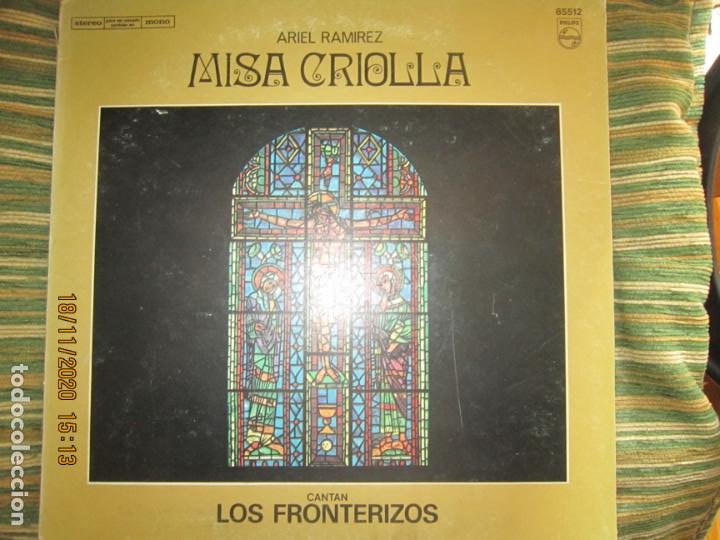 Discos de vinilo: LOS FRONTERIZOS - MISA CRIOLLA LP - ORIGINAL ARGENTINO - PHILIPS RECORDS 1965 - GATEFOLD COVER - - Foto 7 - 225268536