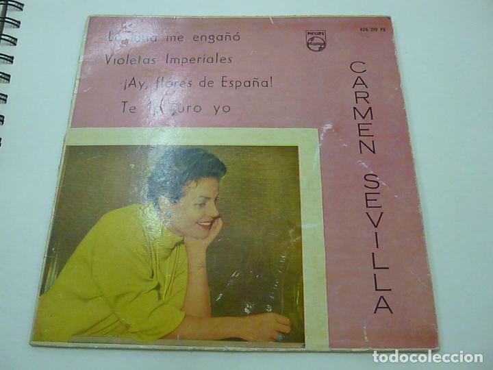 carmen sevilla - ep - la luna me engaño / viole - Compra venta en  todocoleccion