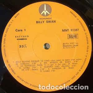 Discos de vinilo: Billy Swan &lrm;&ndash; Billy Swan - Foto 2