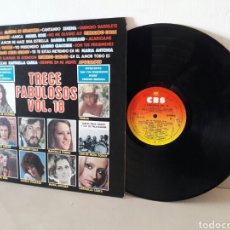 Discos de vinilo: LP VINILO TRECE FABULOSOS VOL.18 MANOELLA TORRES RAFFAELLA CARRA BARBRA STREISAND PALACAGUINA VG+. Lote 225292272