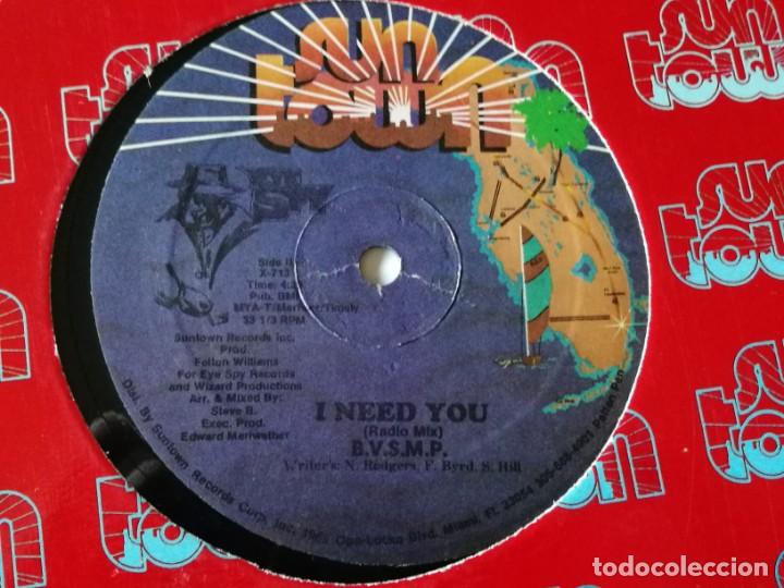 Discos de vinilo: B.V.S.M.P. - I Need You - 1987 - Foto 3