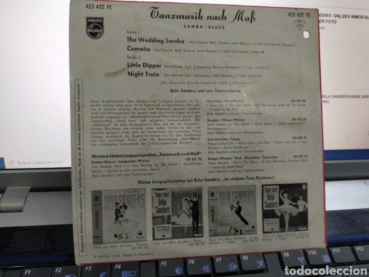 Discos de vinilo: Bela sanders EP samba blues - Foto 2