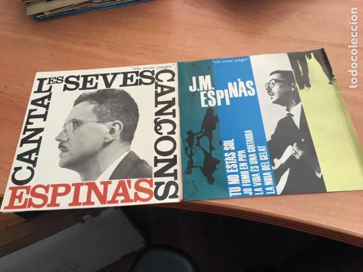 Vinyl-Schallplatten: J. M. ESPINAS LOTE 2 EP ESPA&Ntilde;A 1965 (EPI19)