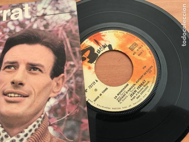 Discos de vinilo: JEAN FERRAT LOTE EP (EPI19) - Foto 3