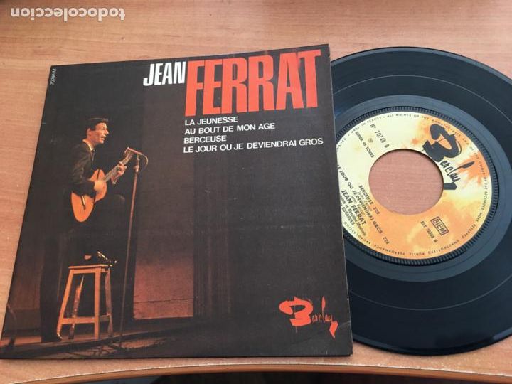 Discos de vinilo: JEAN FERRAT LOTE EP (EPI19) - Foto 8