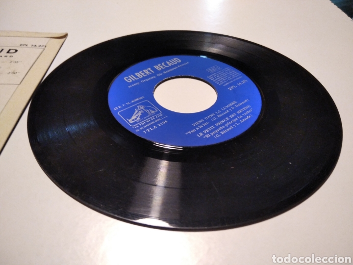 Discos de vinilo: Gilbert B&eacute;caud - Foto 4