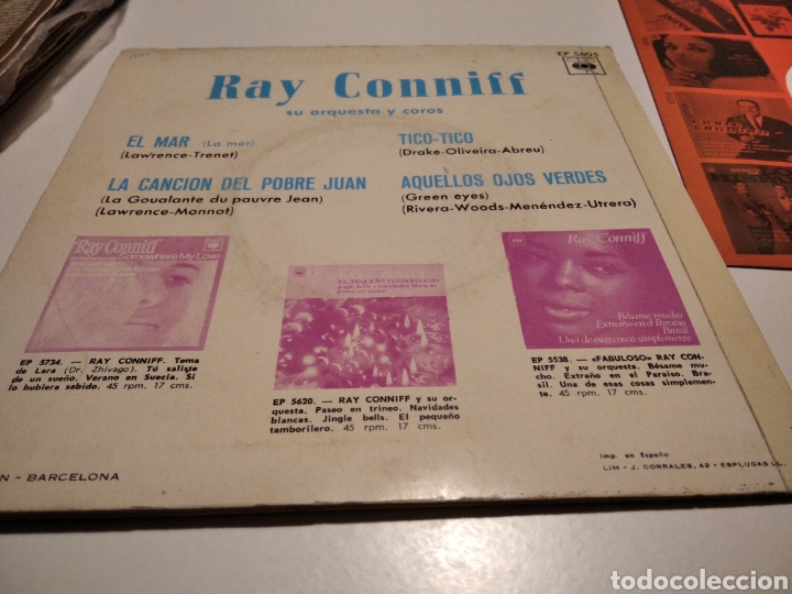 Discos de vinilo: Ray Conniff su orquesta y coros - Foto 3