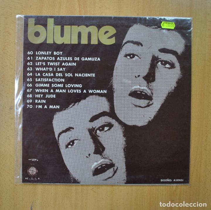 Discos de vinilo: BLUME - SOLO DISCOS DE ORO 60 70 - LP - Foto 2