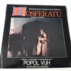 Discos de vinilo: NOSFERATU- VAMPIRO DE LA NOCHE-BANDA SONORA - SPAIN LP 1978- POPOL VUH -VINILO COMO NUEVO.. Lote 225521351