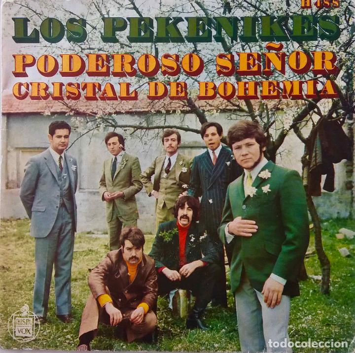 Discos de vinilo: LOS PEKENIKES. PODEROSO SE&Ntilde;OR. SINGLE ESPA&Ntilde;A A&Ntilde;O 1969 - Foto 1