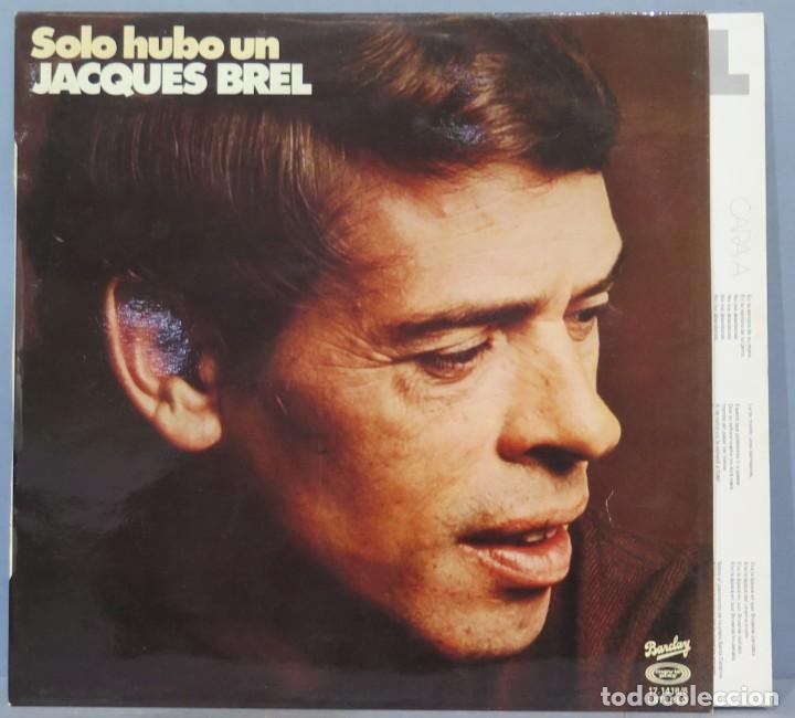 Discos de vinilo: LP. SOLO HUBO UN JAQUES BREL - Foto 1