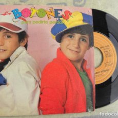 Discos de vinilo: BOTONES -PARA PEDIRTE PERDON -SINGLE 1979 -PEDIDO MINIMO 3 EUROS. Lote 225572640