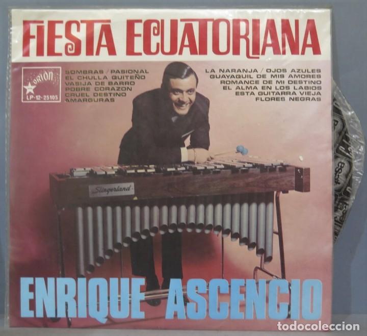 Vinyl records: LP. ENRIQUE ASCENCIO. FIESTA ECUATORIANA