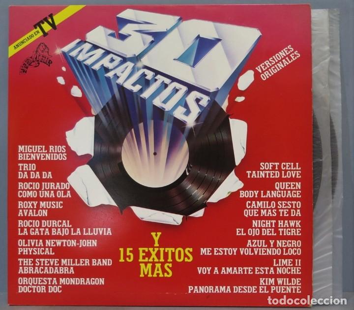 Discos de vinil: 2 LP. 30 IMPACTOS Y 15 EXITOS MAS