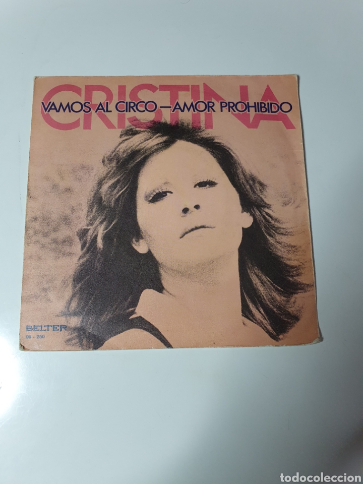 Discos de vinilo: Cristina - Vamos Al Circo / Amor Pohibido, Belter 1973. - Foto 1 - 225588440