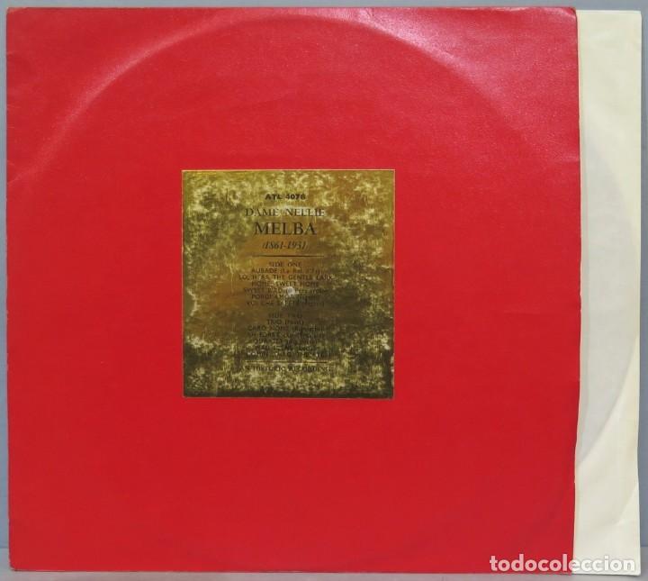 Discos de vinilo: LP. NELLIE MELBA - Foto 1
