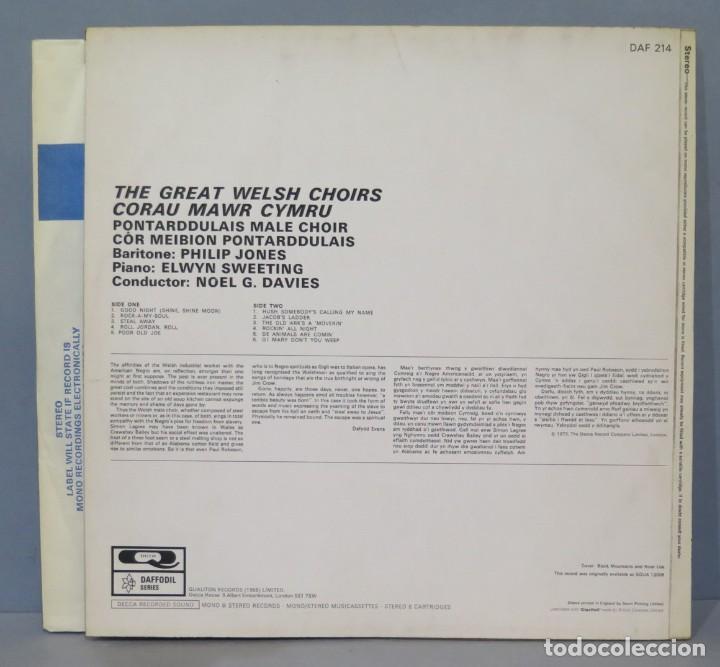 Discos de vinilo: LP. The Great Welsh Choirs - Foto 2