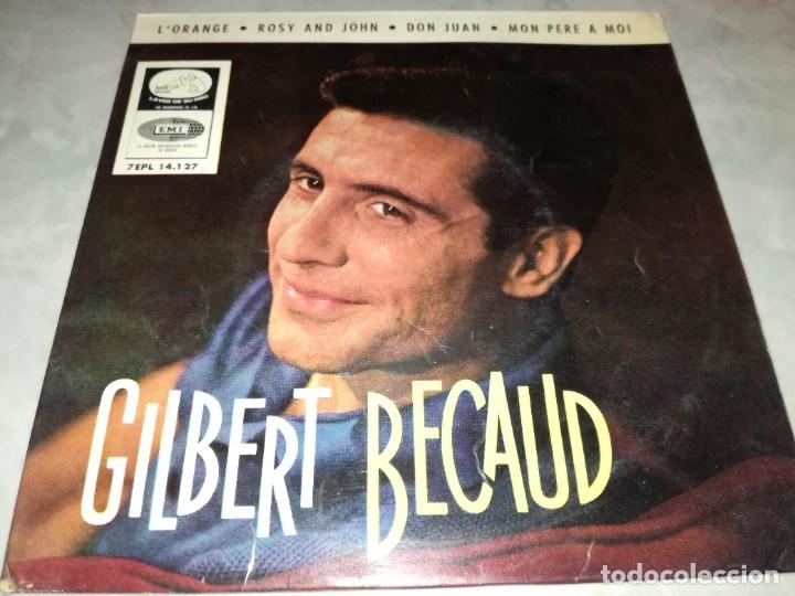 Dischi in vinile: GILBERT BECAUD-L'ORANGE