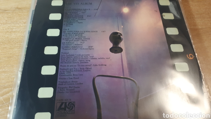 Discos de vinilo: YES THE YES ALBUM - Foto 2
