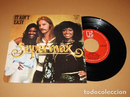 Discos de vinilo: SUPERMAX - IT AINT EASY - SINGLE - 1979 - SUPER HIT DISCOTECAS - Foto 1