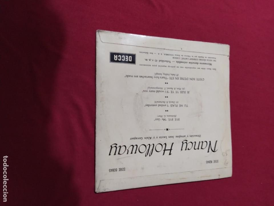 Discos de vinilo: NANCY HOLLOWAY EP Bye bye Mr. Guy + 3 SPA 1964 - Foto 2