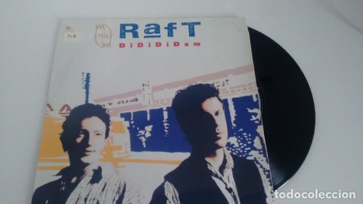 Discos de vinilo: SINGLE (VINILO) DE RAFT A&Ntilde;OS 80 - Foto 1