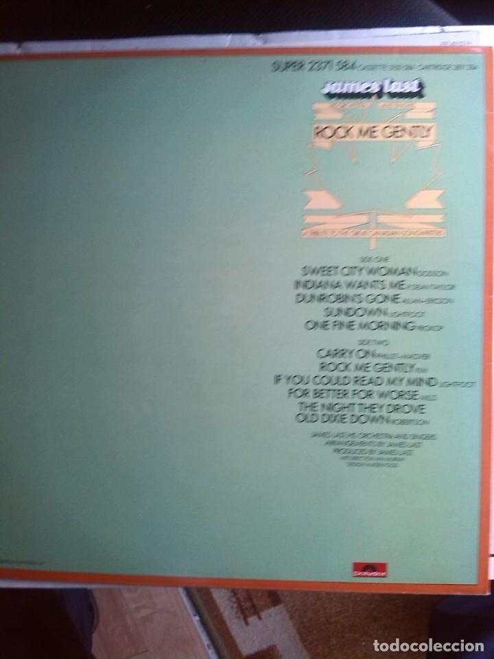 Discos de vinilo: JAMES LAST ROCK ME GENTLY 1975 - Foto 2