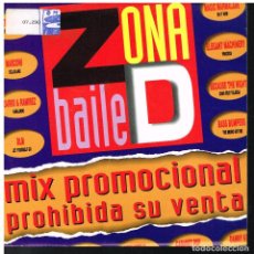 Discos de vinilo: ZONA DE BAILE, MIX - SINGLE 1992 - PROMO. Lote 225739615