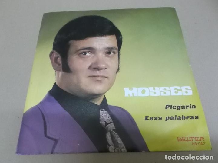 Discos de vinilo: MOYSES (SINGLE) PLEGARIA A&Ntilde;O 1971 - Foto 1