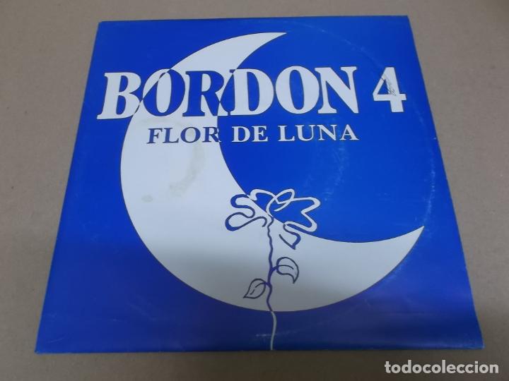 Discos de vinilo: BORDON 4 (SINGLE) FLOR DE LUNA A&Ntilde;O 1990 - Foto 1