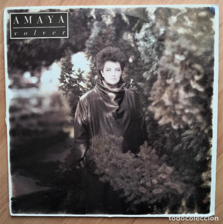 Discos de vinilo: AMAYA - VOLVER - LP 1986 - Foto 1