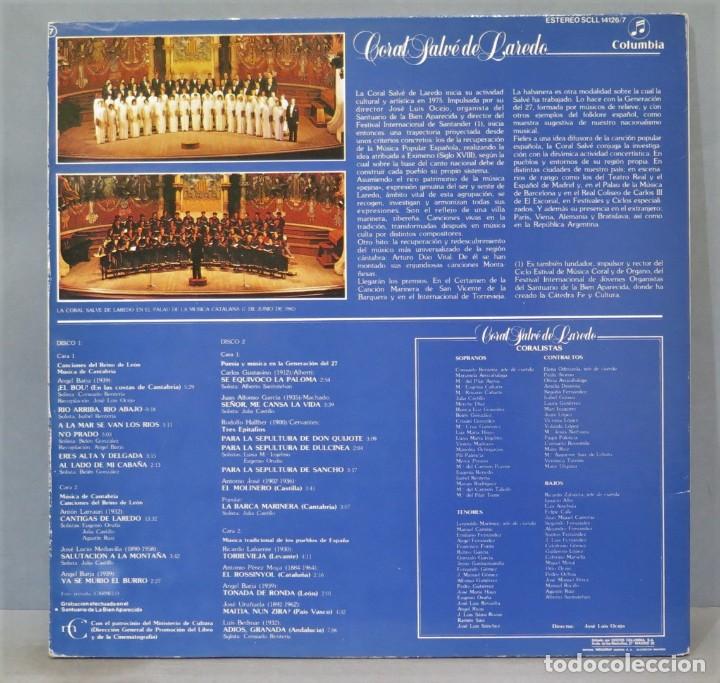 Discos de vinilo: LP. CORAL SALVE DE LAREDO - Foto 2