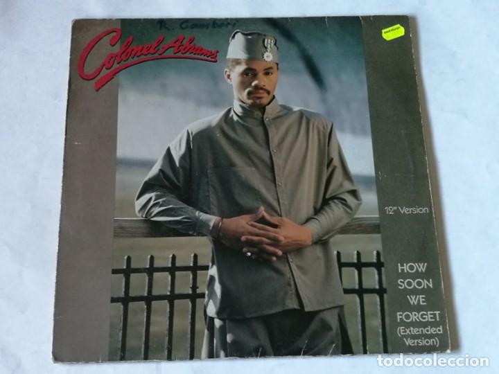 Discos de vinilo: Colonel Abrams - How Soon We Forget (Extended Version) - 1987 - Foto 1