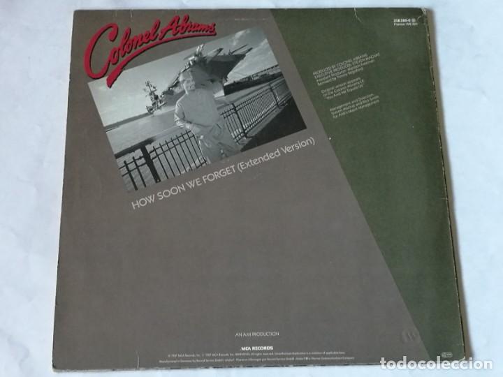 Discos de vinilo: Colonel Abrams - How Soon We Forget (Extended Version) - 1987 - Foto 2