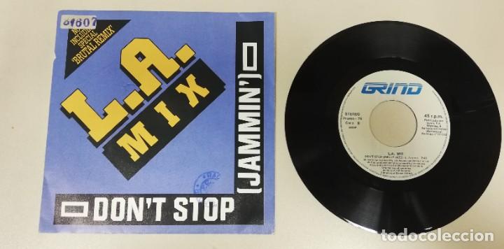 Discos de vinilo: L.A. Mix - Dont Stop (Jammin) (7&rdquo;, Single, Promo) - Foto 1