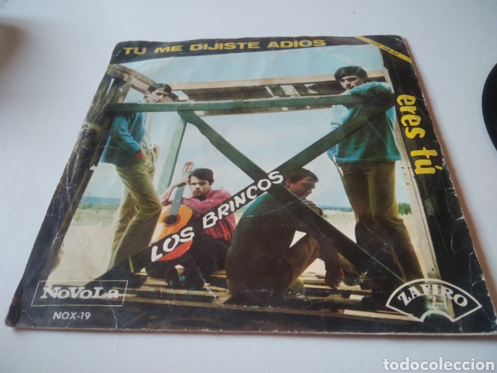 Discos de vinilo: Singles LOS BRINCOS, eres t&uacute; - Foto 3
