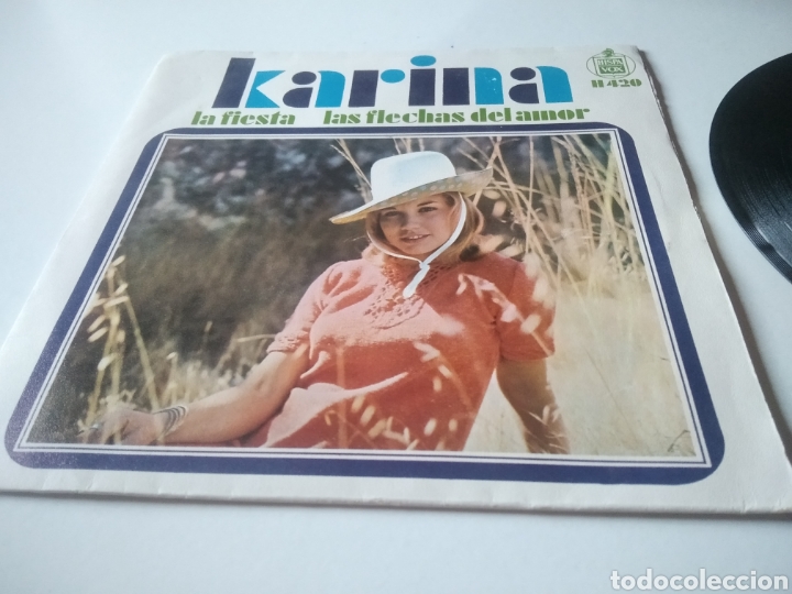 Discos de vinilo: karina, la fiesta, single - Foto 1