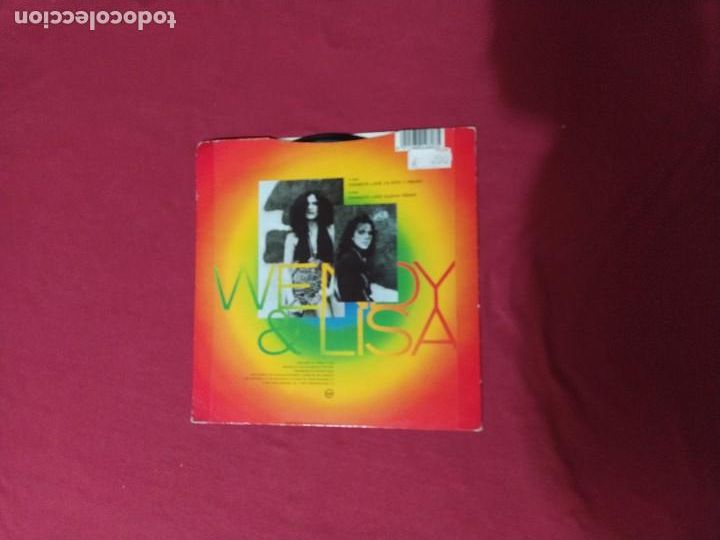 Discos de vinilo: WENDY & LISA - RAIMBOW LAKE SINGLE 1990 - Foto 2