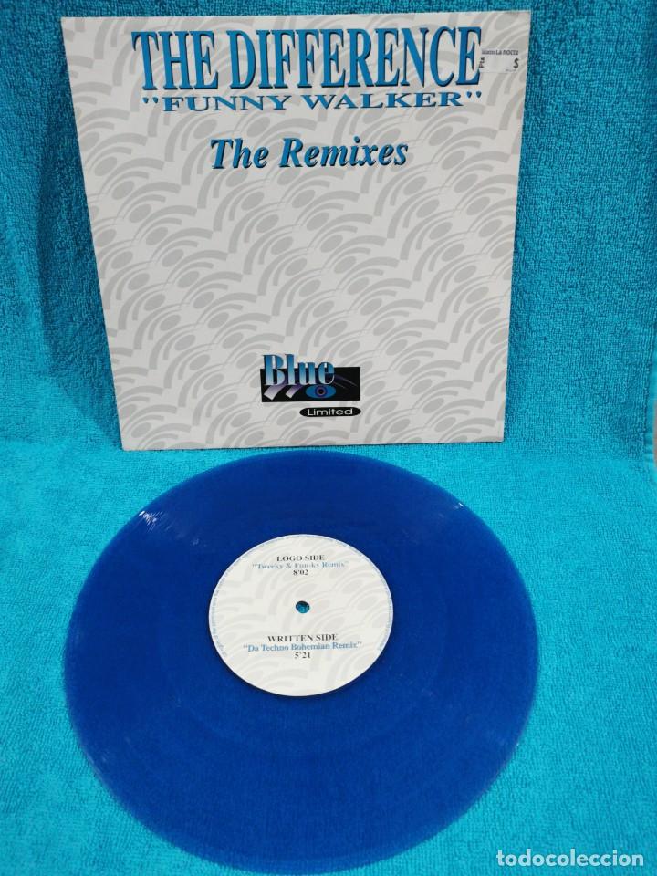 Discos de vinilo: The Difference &rdquo; Funny Walker&rdquo; 10&rdquo; The Remixes - Foto 1