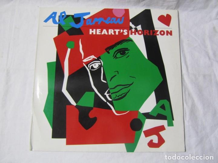 Discos de vinilo: 2 LPs vinilo Al Jarreau Hearth Horizon - Foto 6