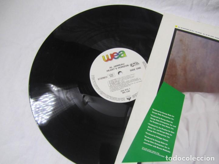 Discos de vinilo: 2 LPs vinilo Al Jarreau Hearth Horizon - Foto 8