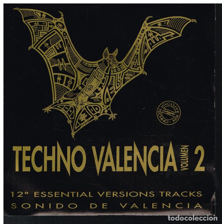 TECHNO VALENCIA VOL. 2 - 12 ESSENTIAL VERSIONS TRACKS. SONIDO VALENCIA - SINGLE 1992