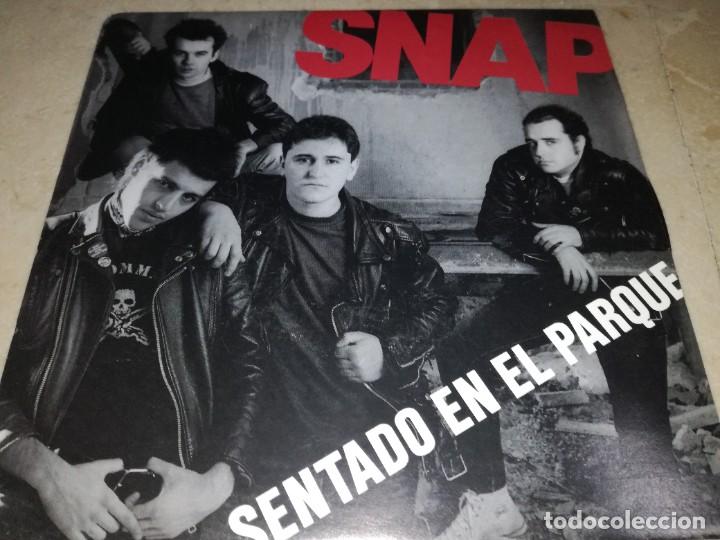 Discos de vinilo: SNAP-SENTADO EN EL PARQUE - Foto 1