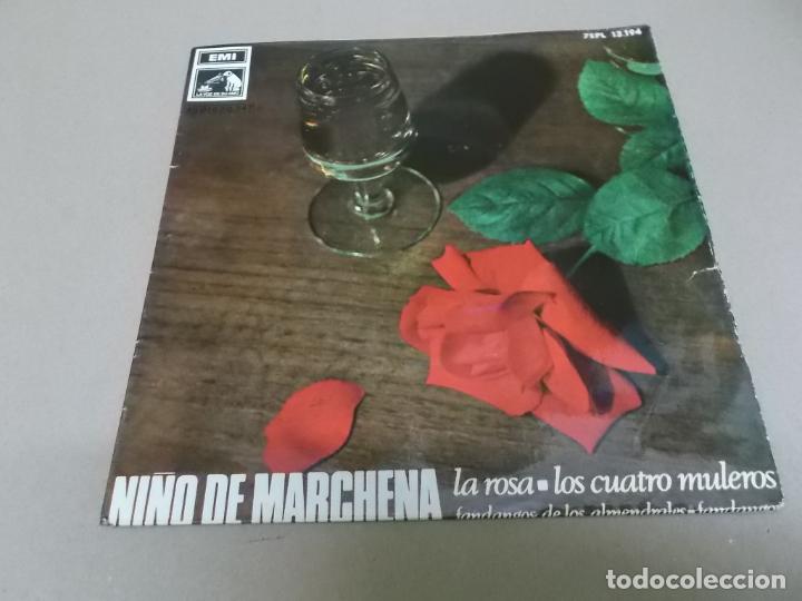 Discos de vinilo: NI&Ntilde;O DE MARCHENA (EP) LA ROSA A&Ntilde;O 1964 - Foto 1