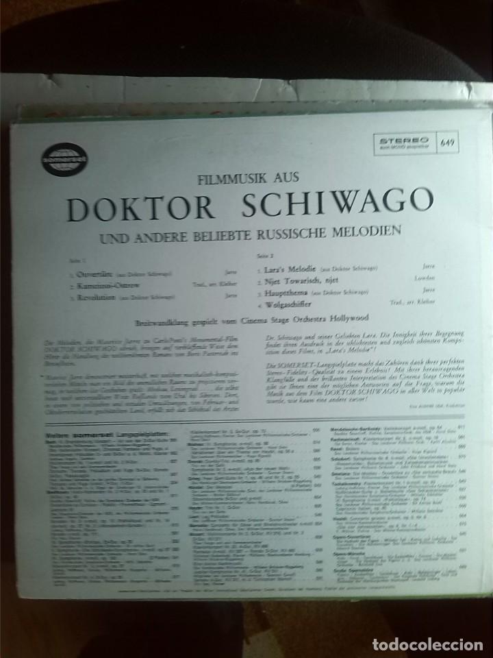 Discos de vinilo: DOKTOR SCHIWAGO BSO - Foto 2